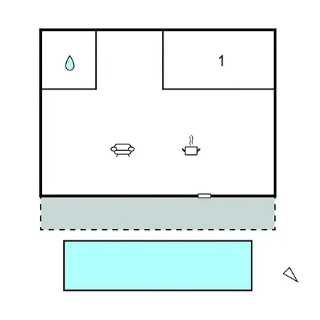 公寓 Awesome In With Swimming Pool *